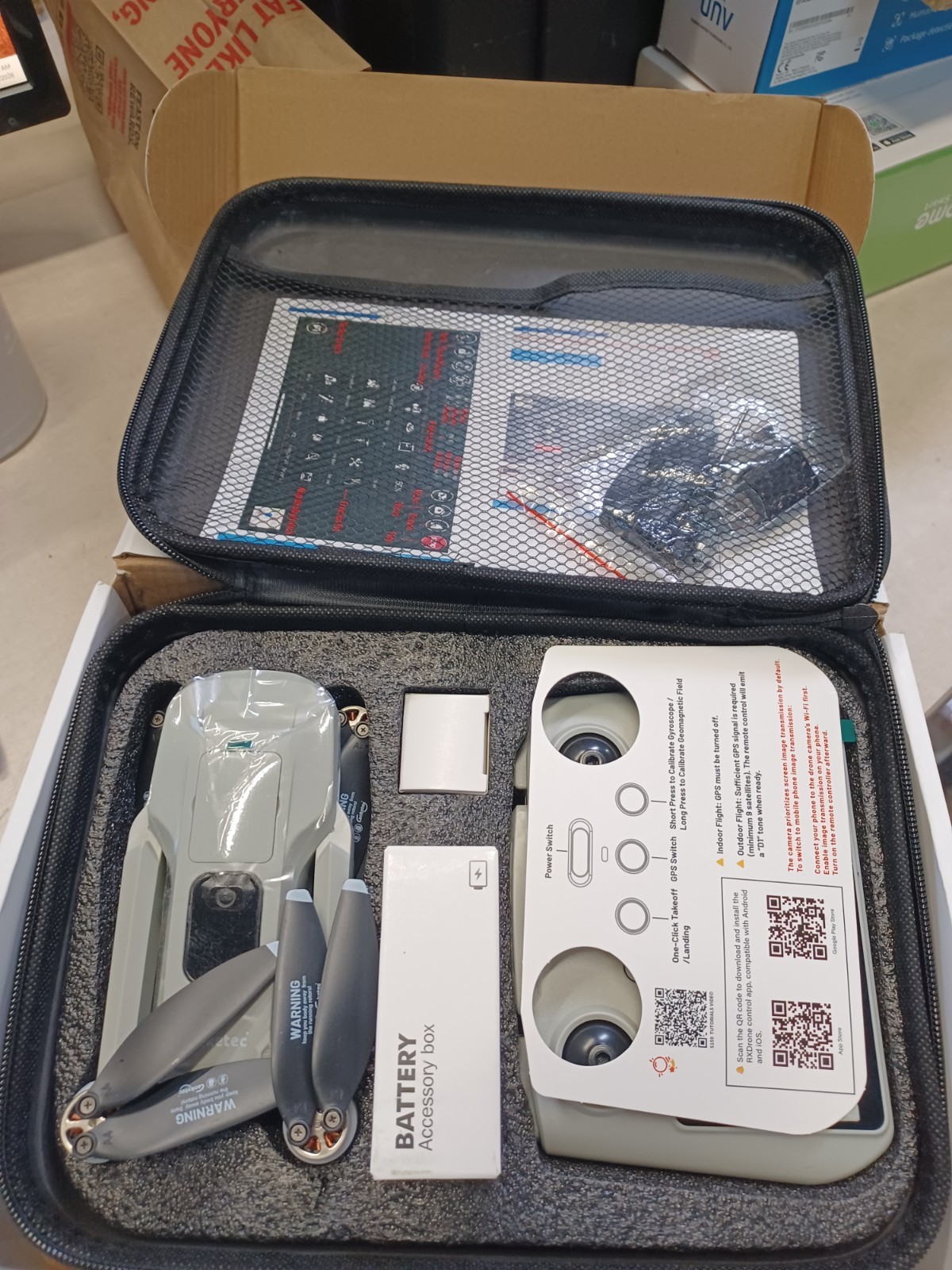 Canketec Intelligent Quadrotor Drone W/ GPS Function Remote Touchscreen Control