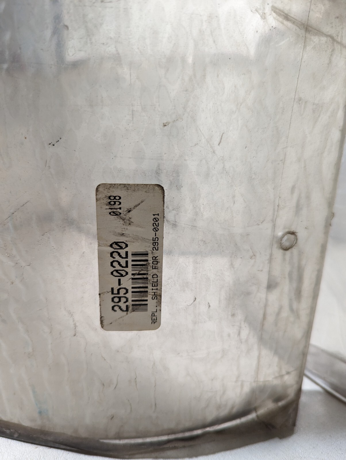 Enco 295-0220 replacement shield for 295-0201, lathe guard, protective shield