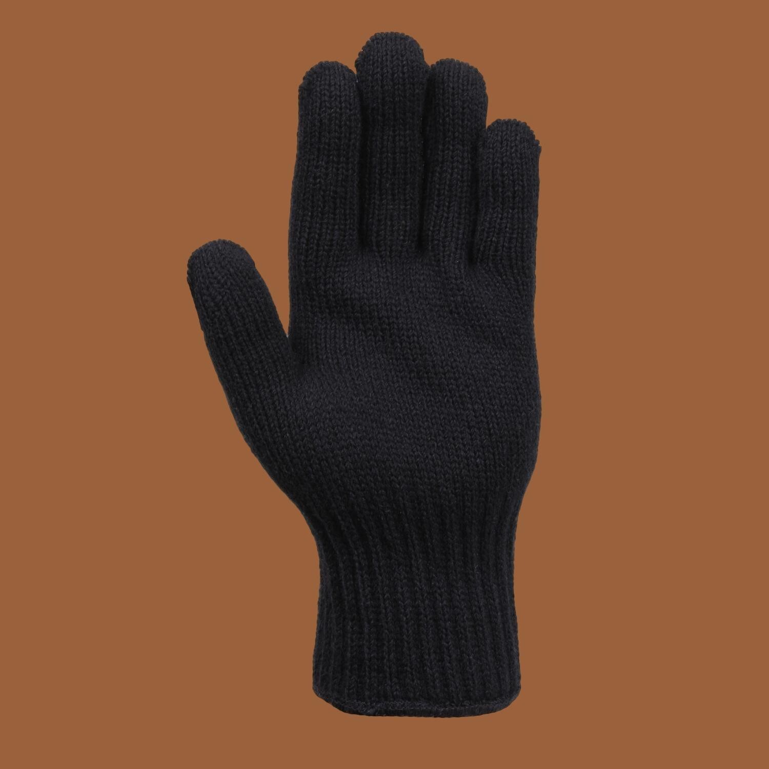 U.S MILITARY STYLE D3A COLD WEATHER GLOVE LINERS 85% WOOL 15% NYLON SIZE LARGE