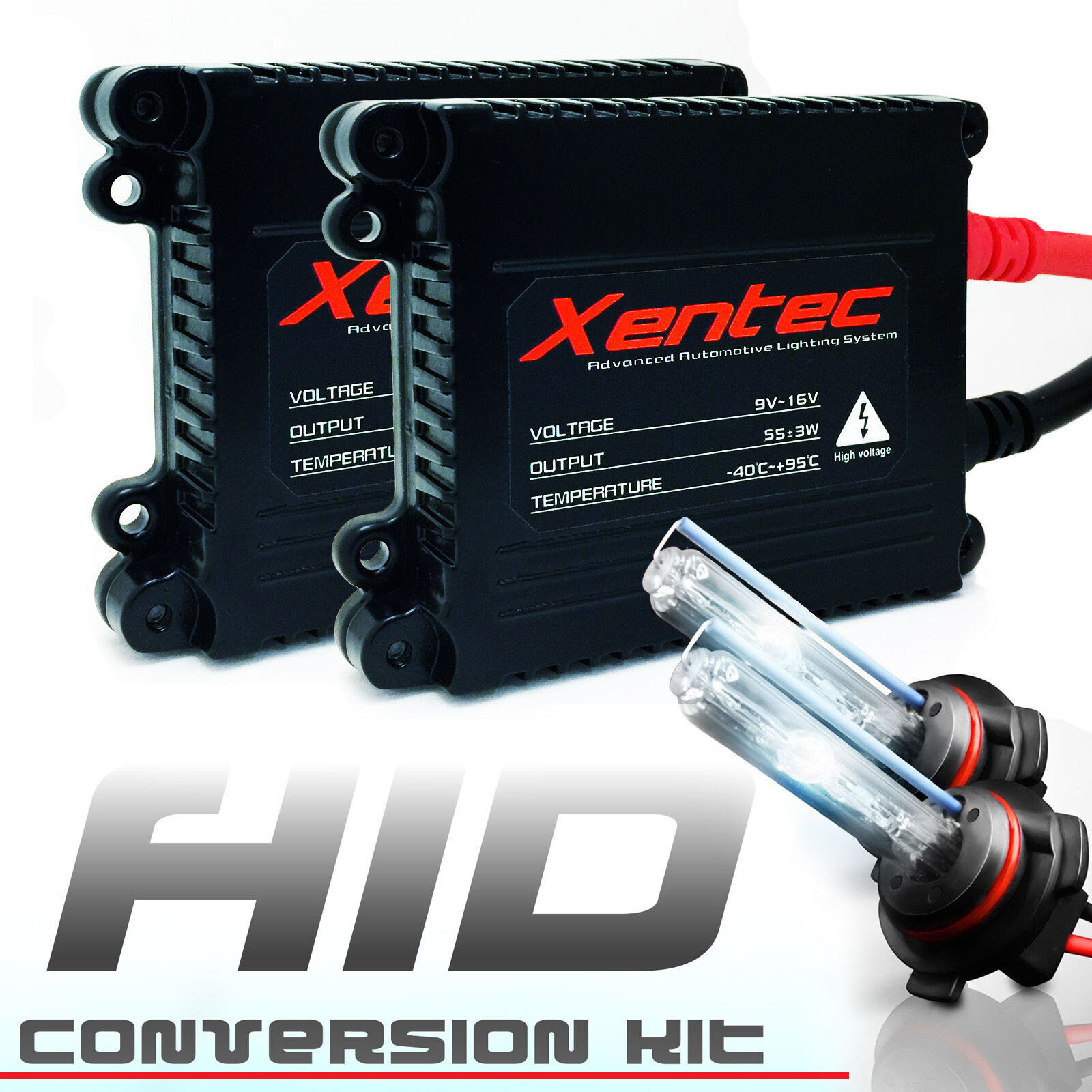 AC 55W HID Kit H4 H7 H11 H13 9003 9005 9006 9007 880 6000K Hi-Lo Bi-Xenon