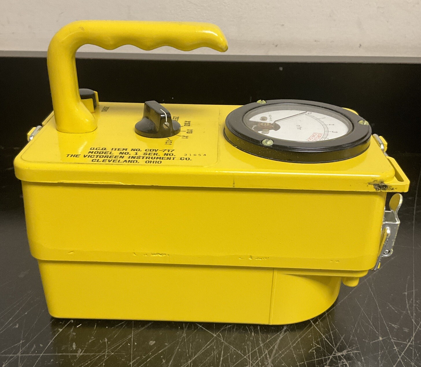 NOS Victoreen Instrument Co CDV-717 Model 1 Radiological Survey Meter CD
