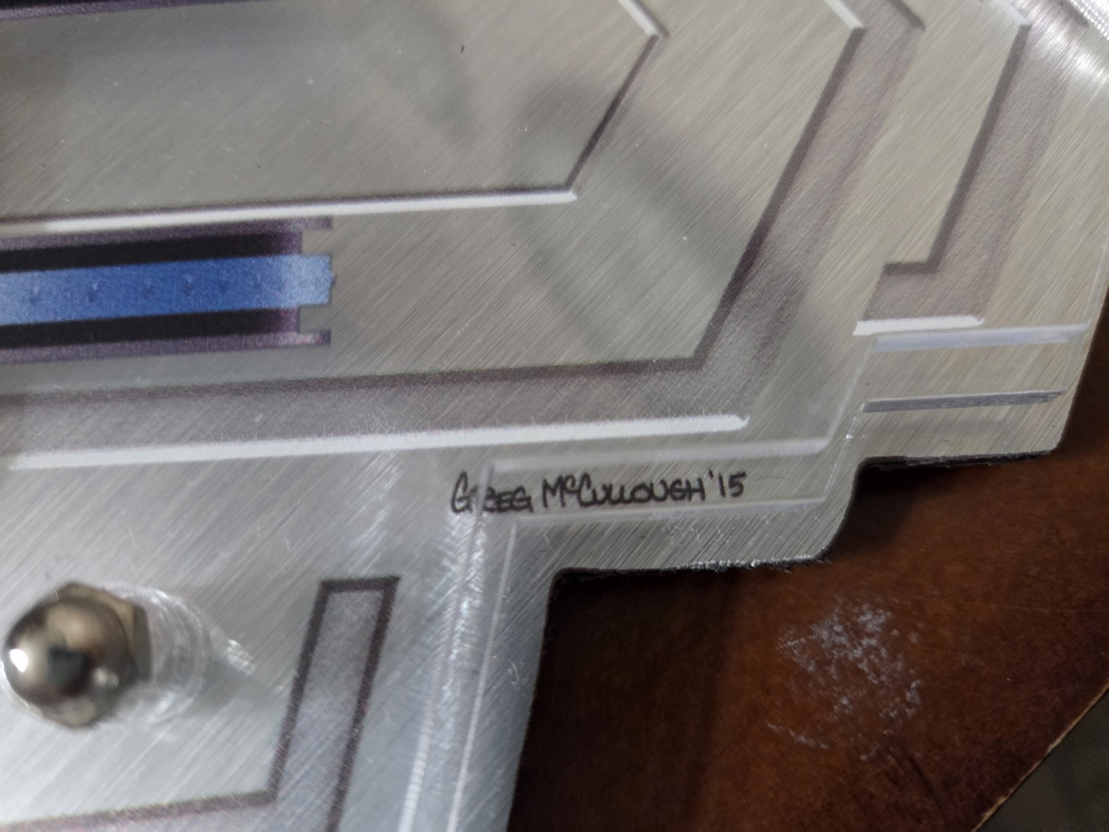 Rare Walt Disney World Disneyland Tomorrowland Sign Magic Kingdom Signed