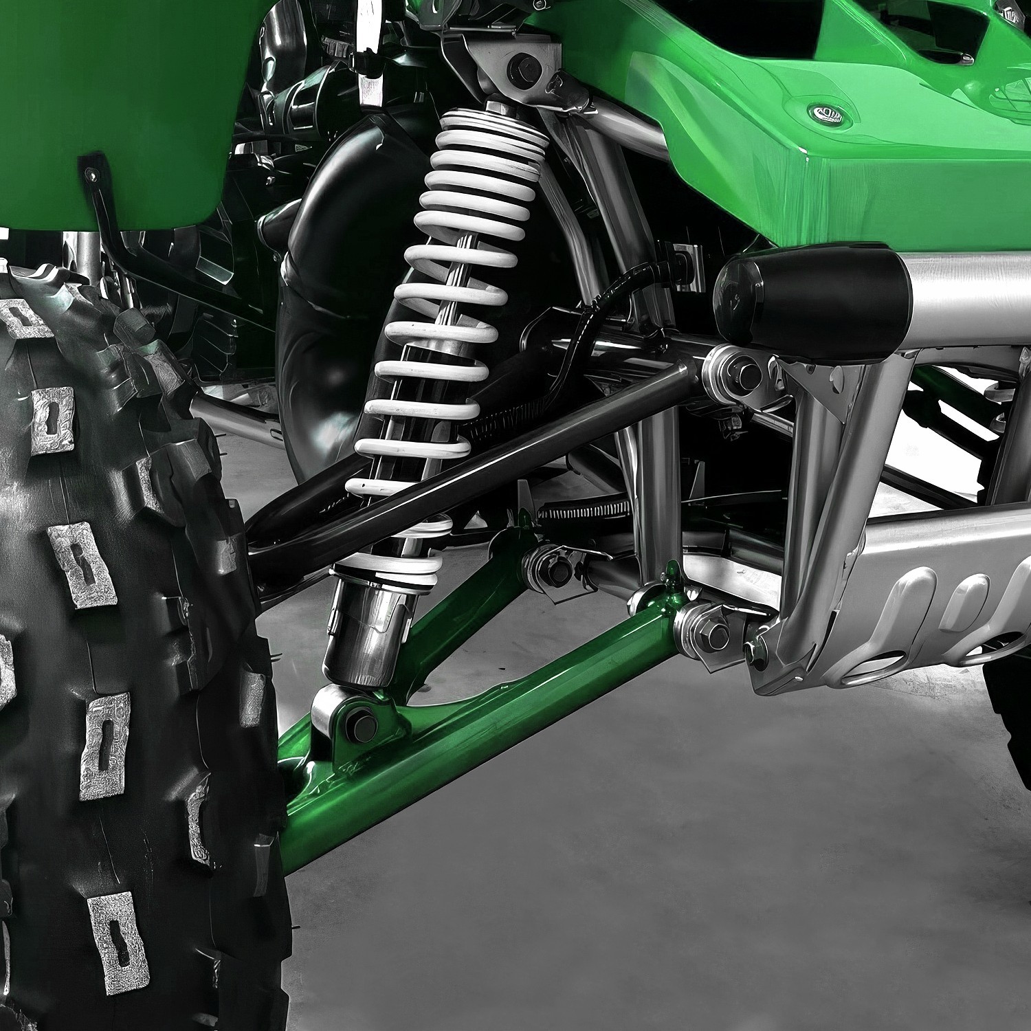 For 1991-2006 Yamaha Banshee 350 YFZ350 Front Upper Lower Control A-Arm Set