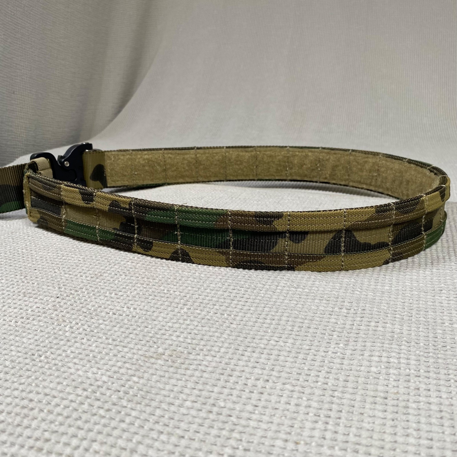 Eagle Industries Operator Gun Belt OGB Cobra Buckle D-Ring - M81 Woodland LARGE