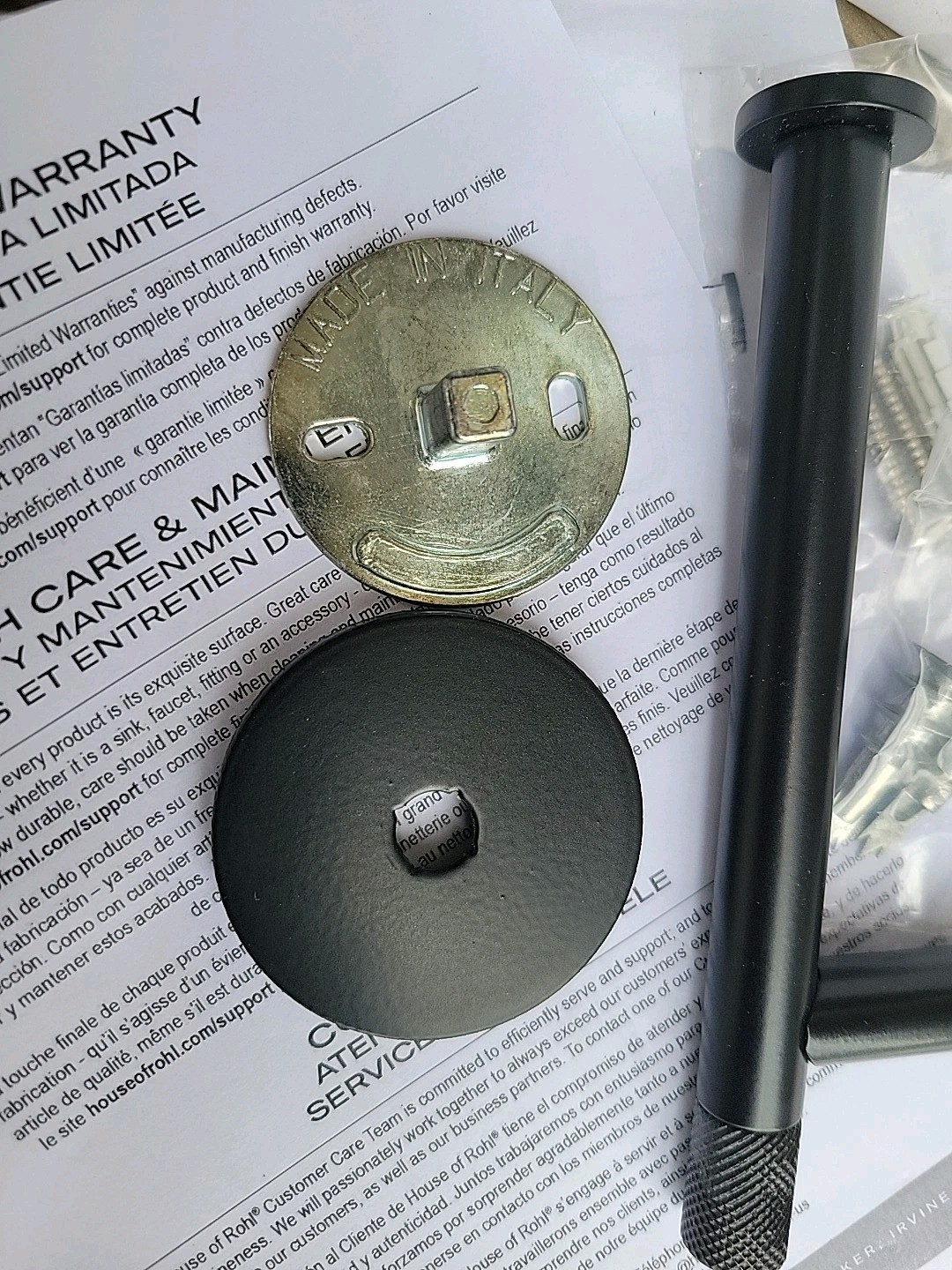 Rohl AM25WTPMB Amahle Toilet Paper Holder READ