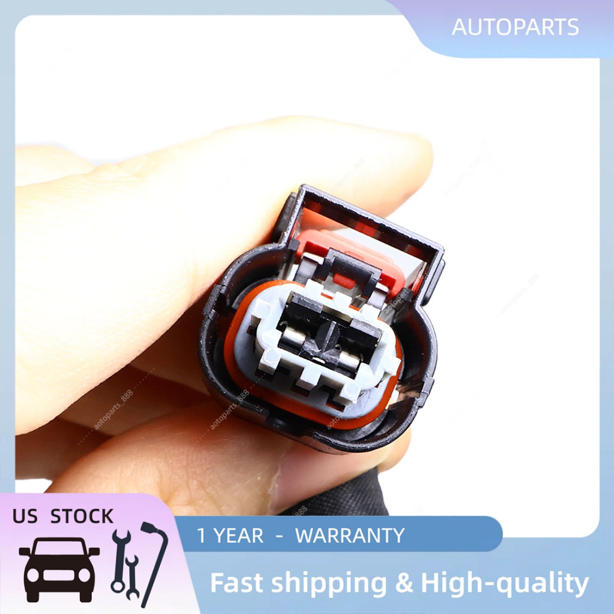 Fit 15-24 Ford Edge LEFT Rear Parking Brake Jumper Wiring Harness