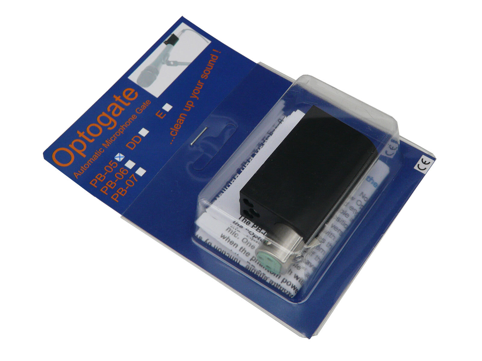 Optogate PB-05 M - "Profi" Version - Optisches Microphone Gate -42 dB Dämpfung