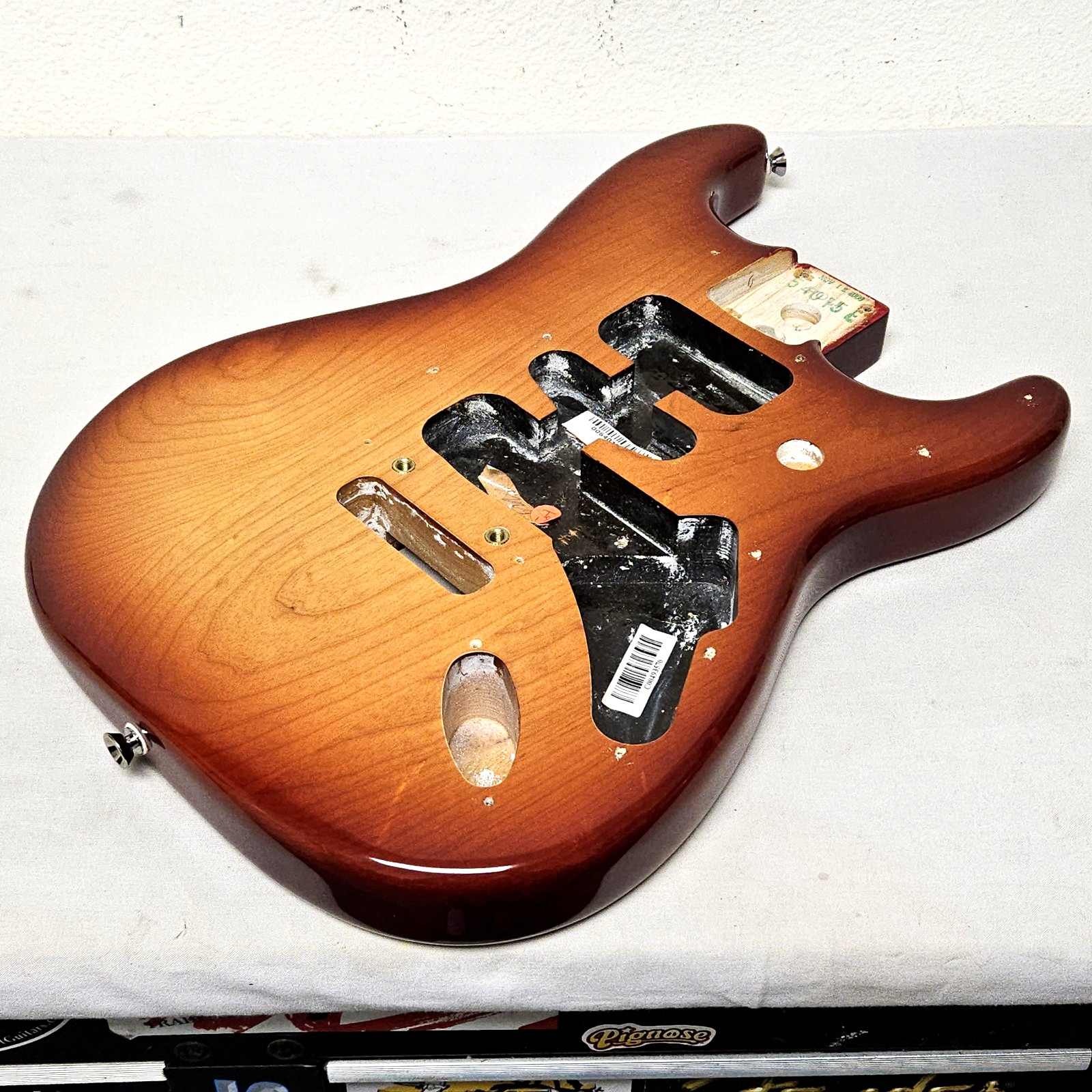 2008 Fender American Standard Strat Ash Body Sienna Sunburst - USA Stratocaster