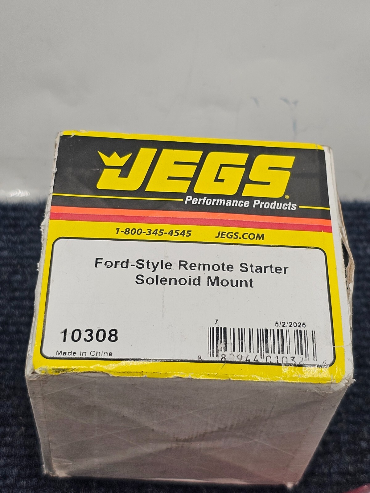 JEGS 10308 Ford-Style Remote Mount Starter Solenoid