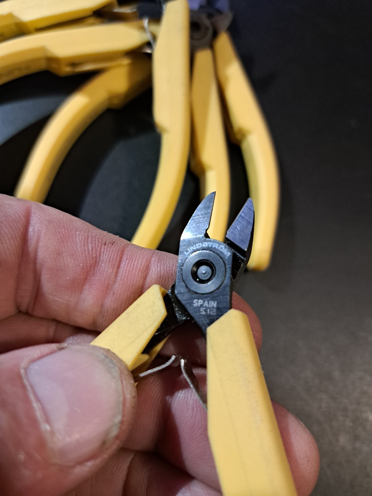 4 lot Precision Lindstrom RC Diagonal jewelry Crafting Flush Cutter pliers