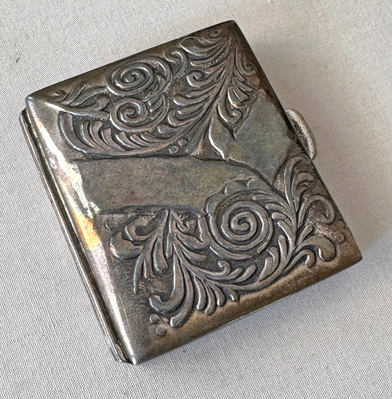 Antique REO Sterling Silver Fold Out Photograph Album;Y468