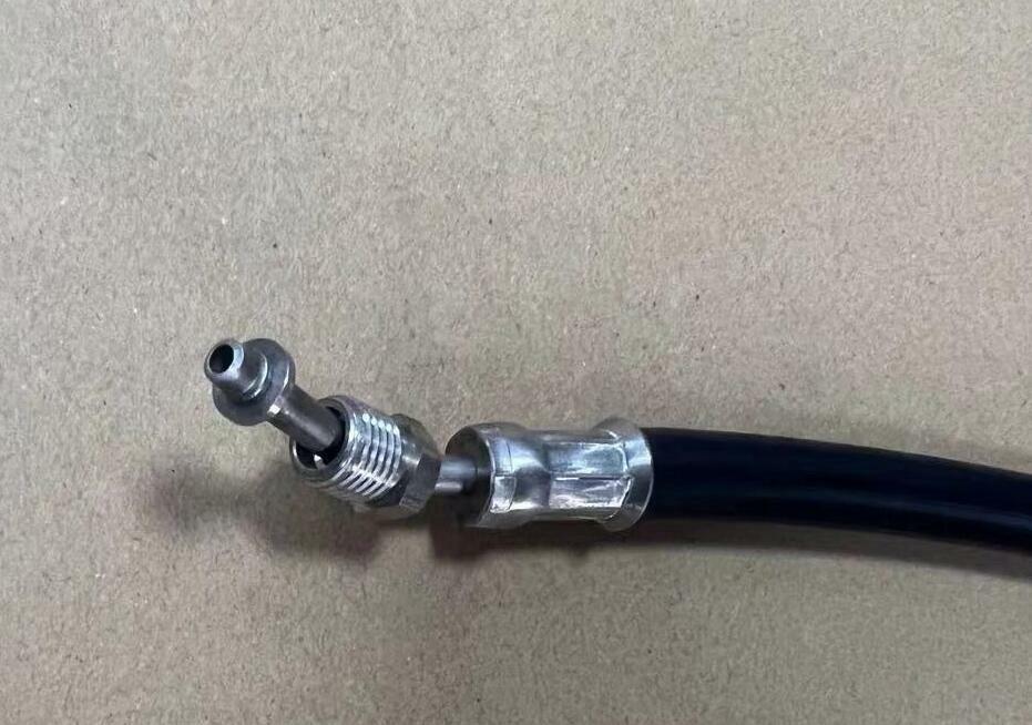 3857523 Hydraulic Trim Hose OMC/ Volvo SX-M Port Down w/Fore Connections 1994-Up