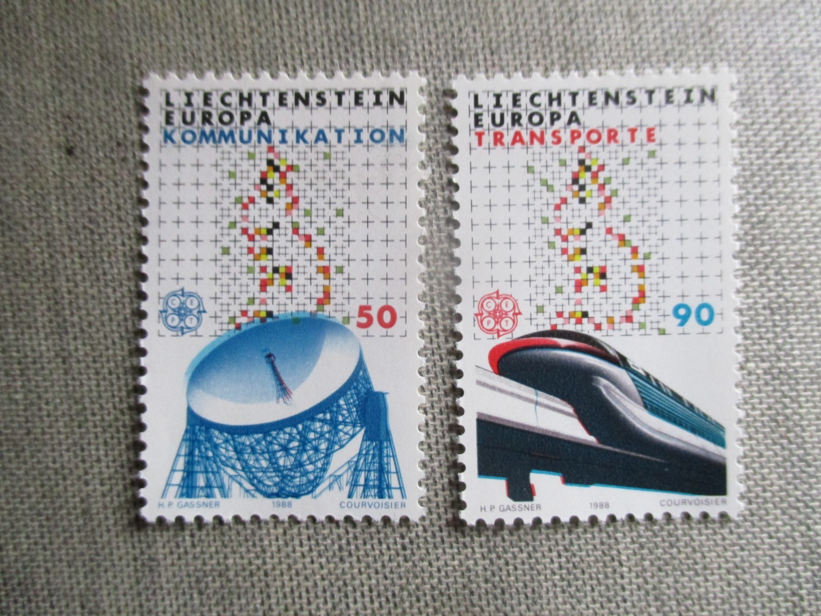 Liechtenstein, Scott# 880-881, MNH