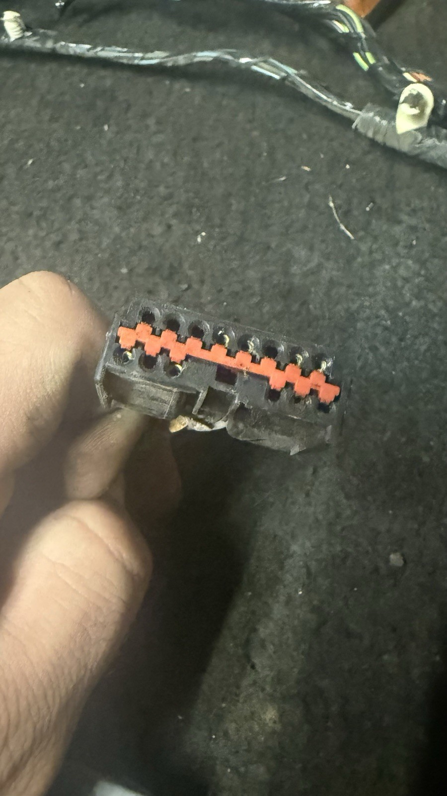 05-07 Ford F250 F350 Cab Light Visor Mirror Wire Harness OE 5C3T-17C712-P260G BF