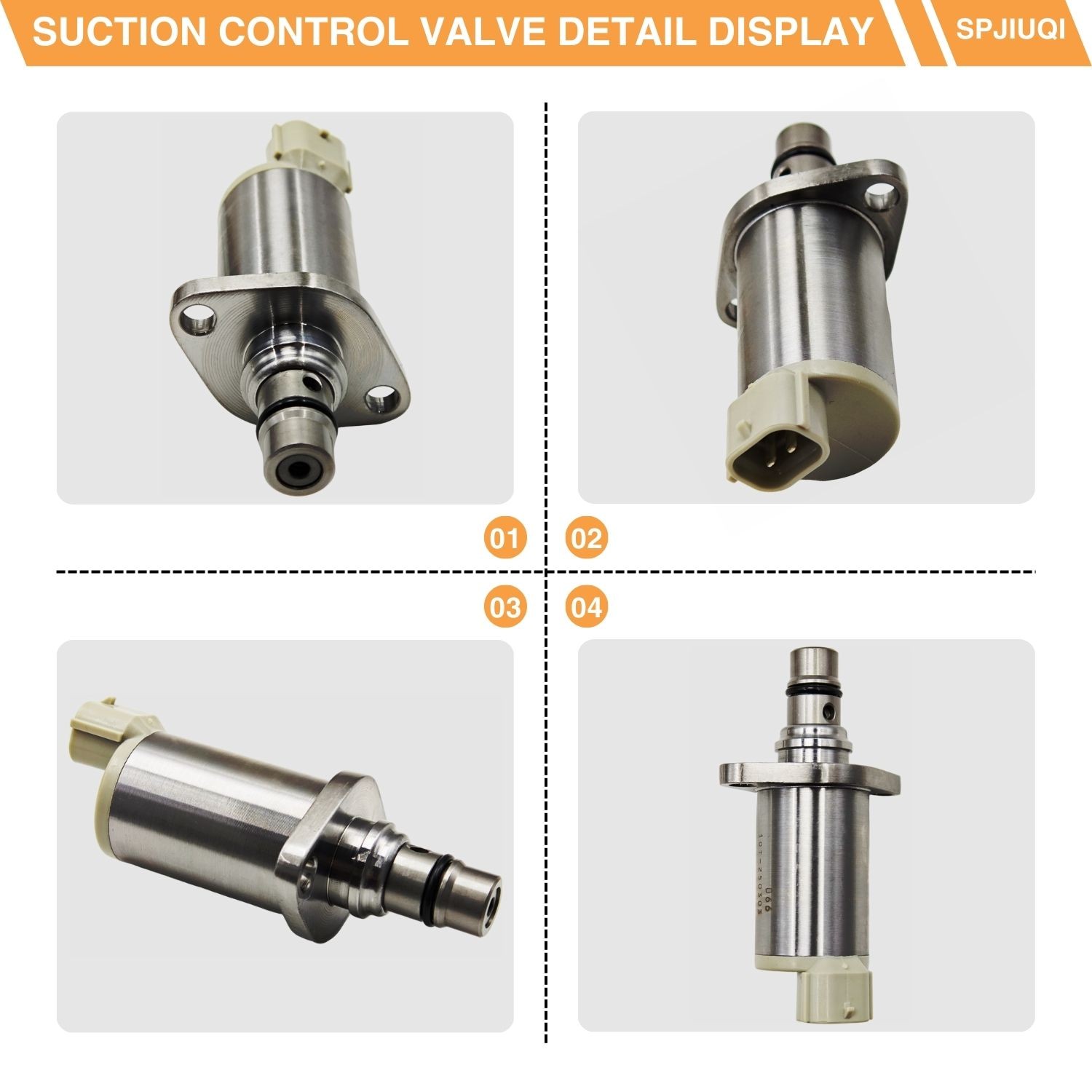 294009-0120 8-98043686-0 Diesel Fuel Pump Regulator SCV Fits Isuzu NQR NRR 4HK1