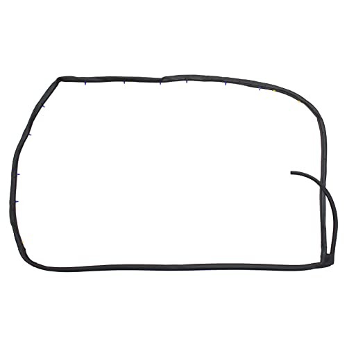 Front and Rear Door Rubber Seal Gasket Weatherstrip Molding for Honda Civic