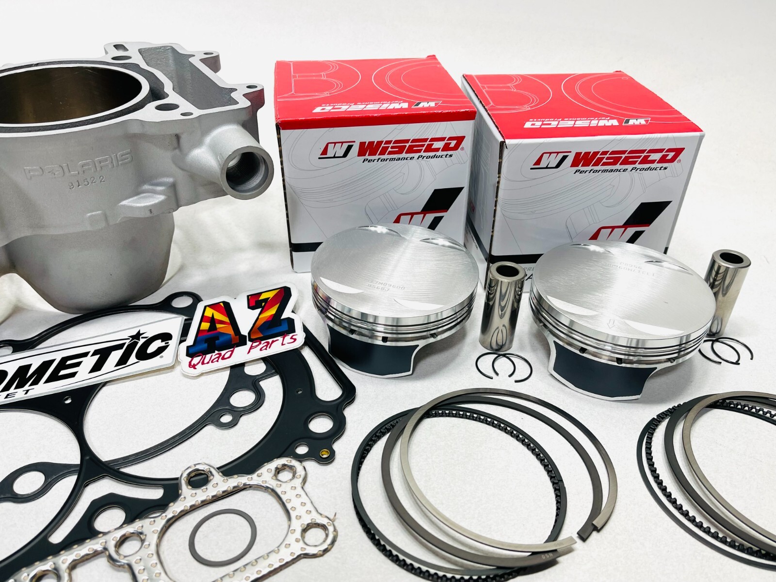 Polaris RZR XP 1000 XP1000 93mm Stock Bore Cylinder Rebuild Kit Wiseco Pistons
