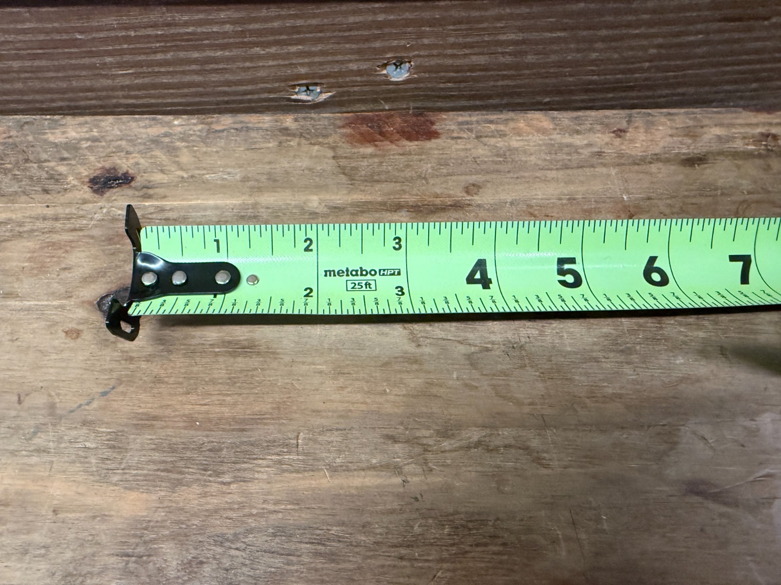 Metabo HPT 25' TruRange Tape Measure 2 Sided Print 17' Reach (Quantity)