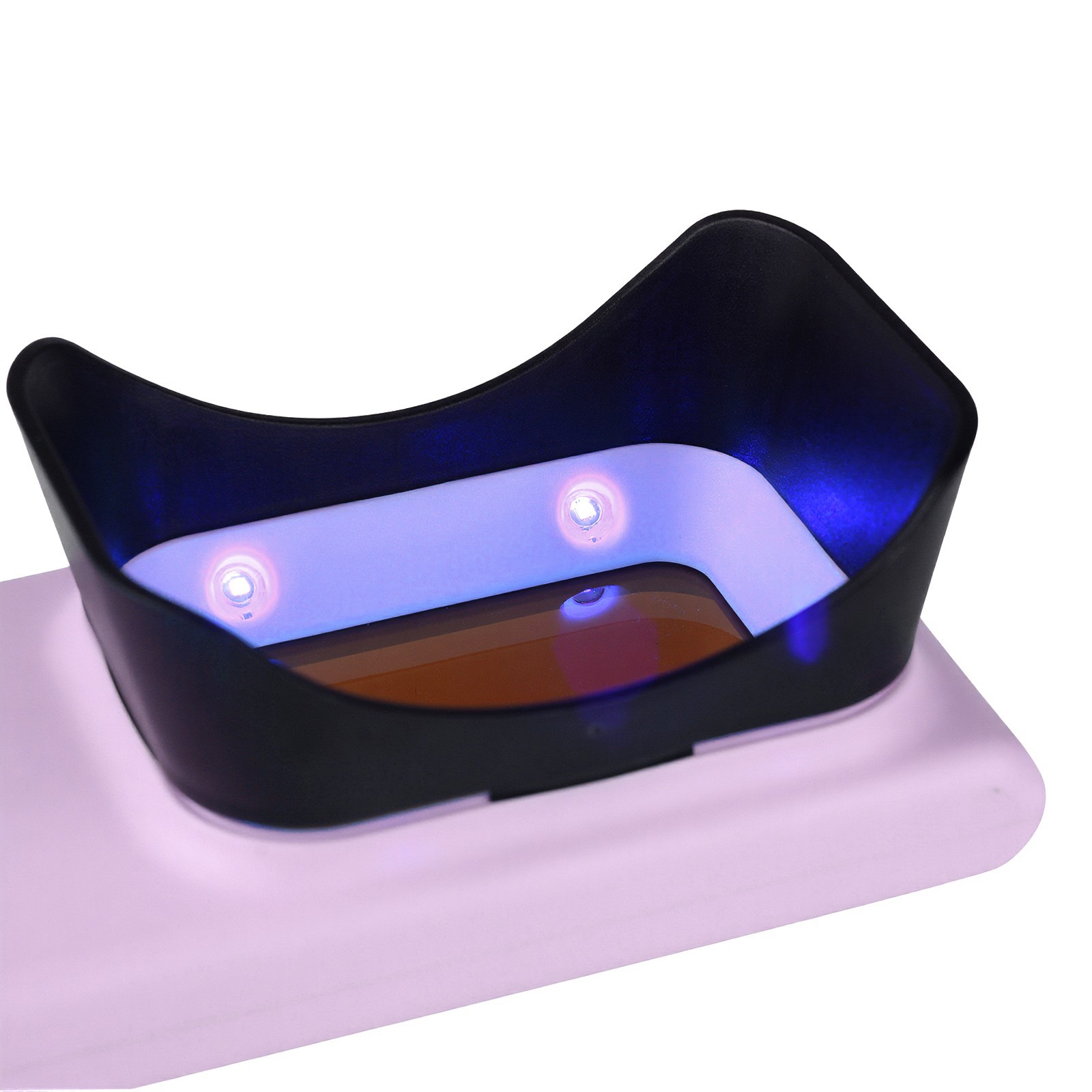 Electric Dental Plaque Indicator Detector Display Device Oral Hygiene Care Pink