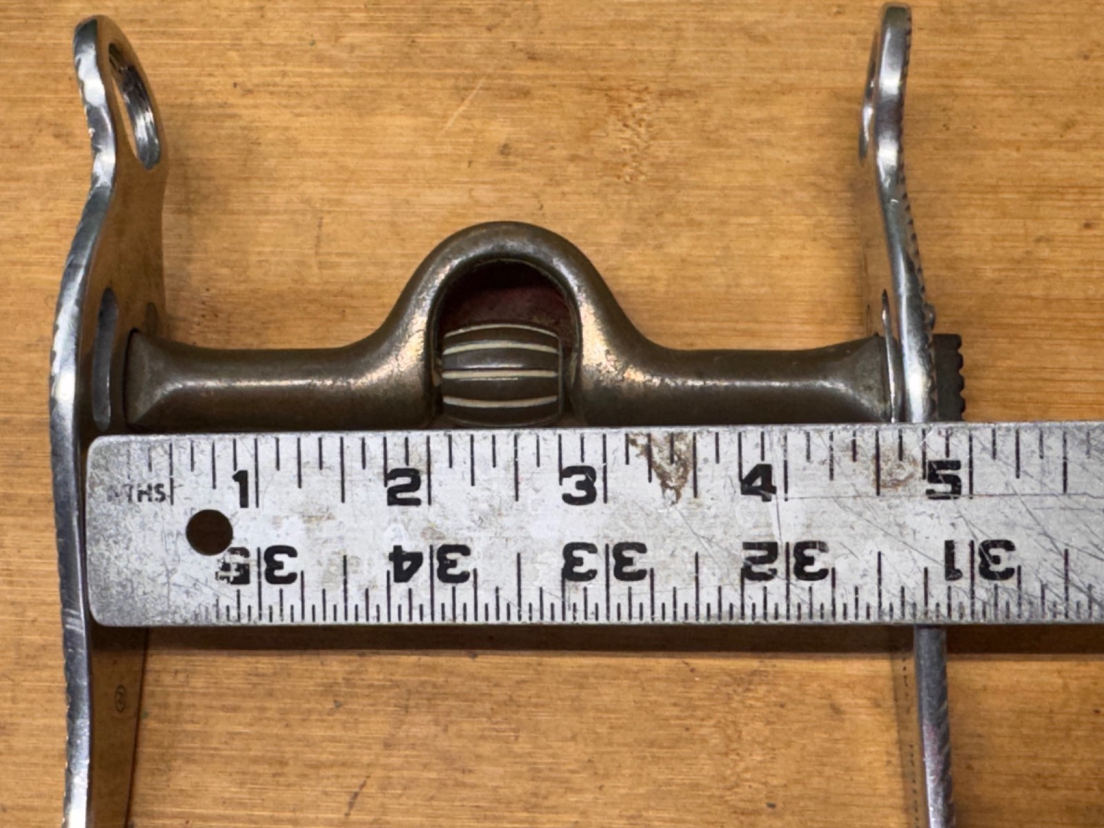 SLIESTER Engraved Surgical Steel Copper Hooded Western Cricket Bit ~ 4 1/2"