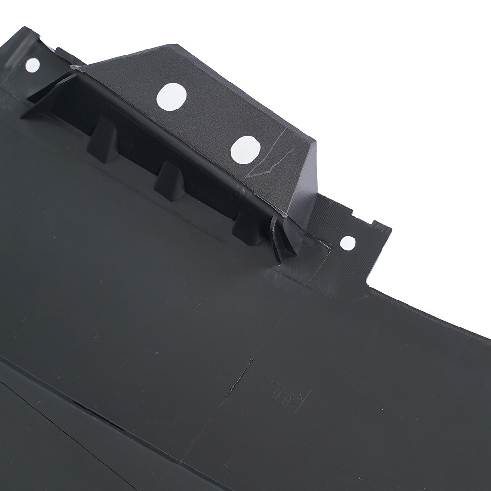 Front Bumper Lower Skid Plate Valance W/ Tow Hook For 2022-2025 GMC Sierra 1500