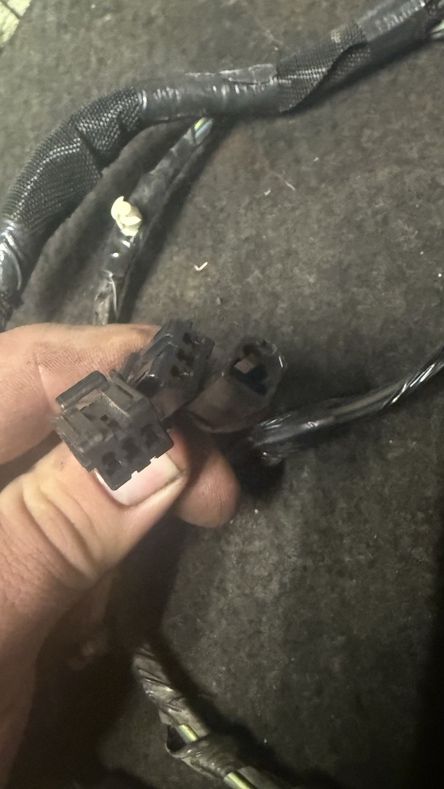 05-07 Ford F250 F350 Cab Light Visor Mirror Wire Harness OE 5C3T-17C712-P260G BF