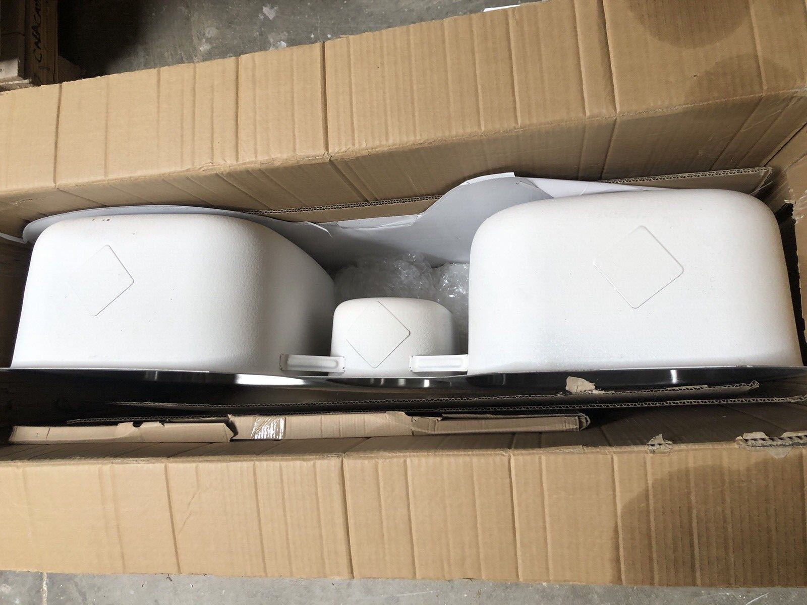 Triple Bowl Commercial Grade 16 Gauge Stainless Steel Undermount Kitchen Sink