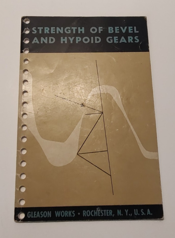 Lot of Gleason Works Handbooks for Bevel and Hypoid Gear Engineering Standards