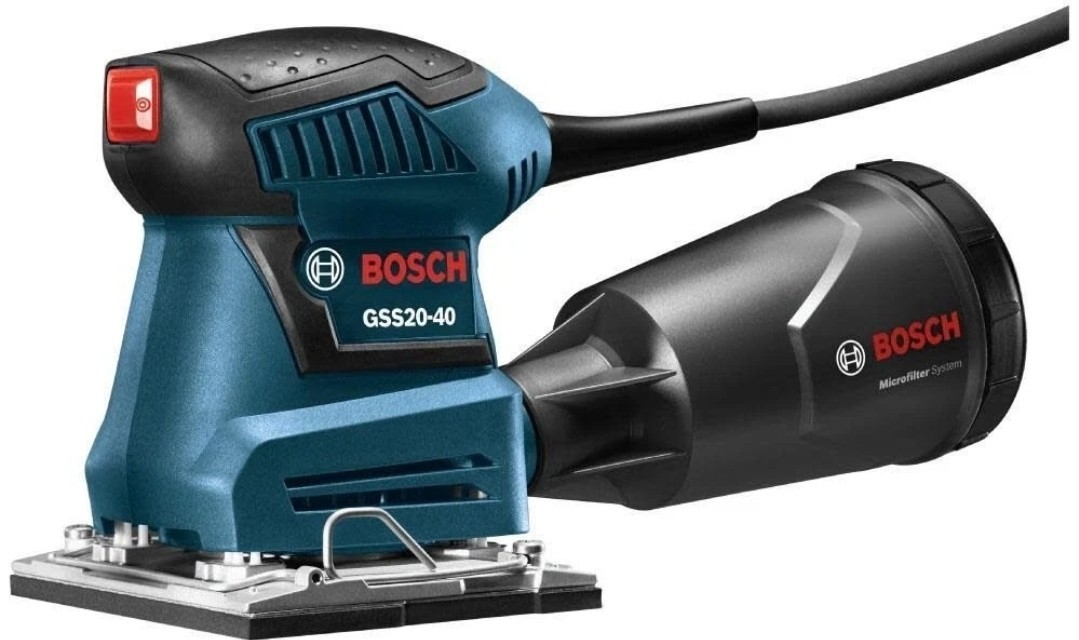 Bosch GSS2040 1/4-Sheet Corded Orbital Finishing Sander Brand New