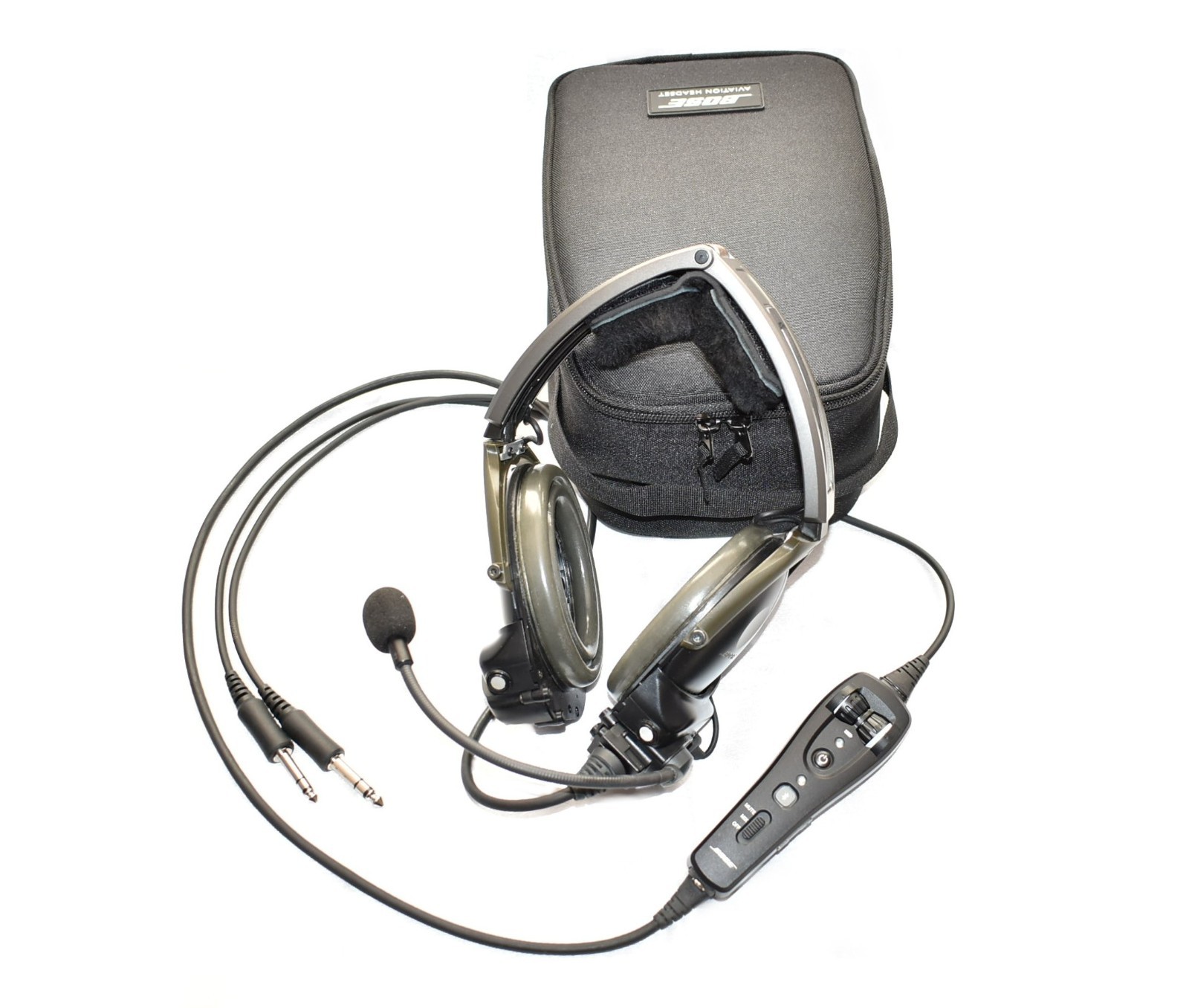 BOSE GA HEADSET WITH BLUETOOTH CONTROL MODULE BOSE A20 , DUAL PLUGS - WARRANTY
