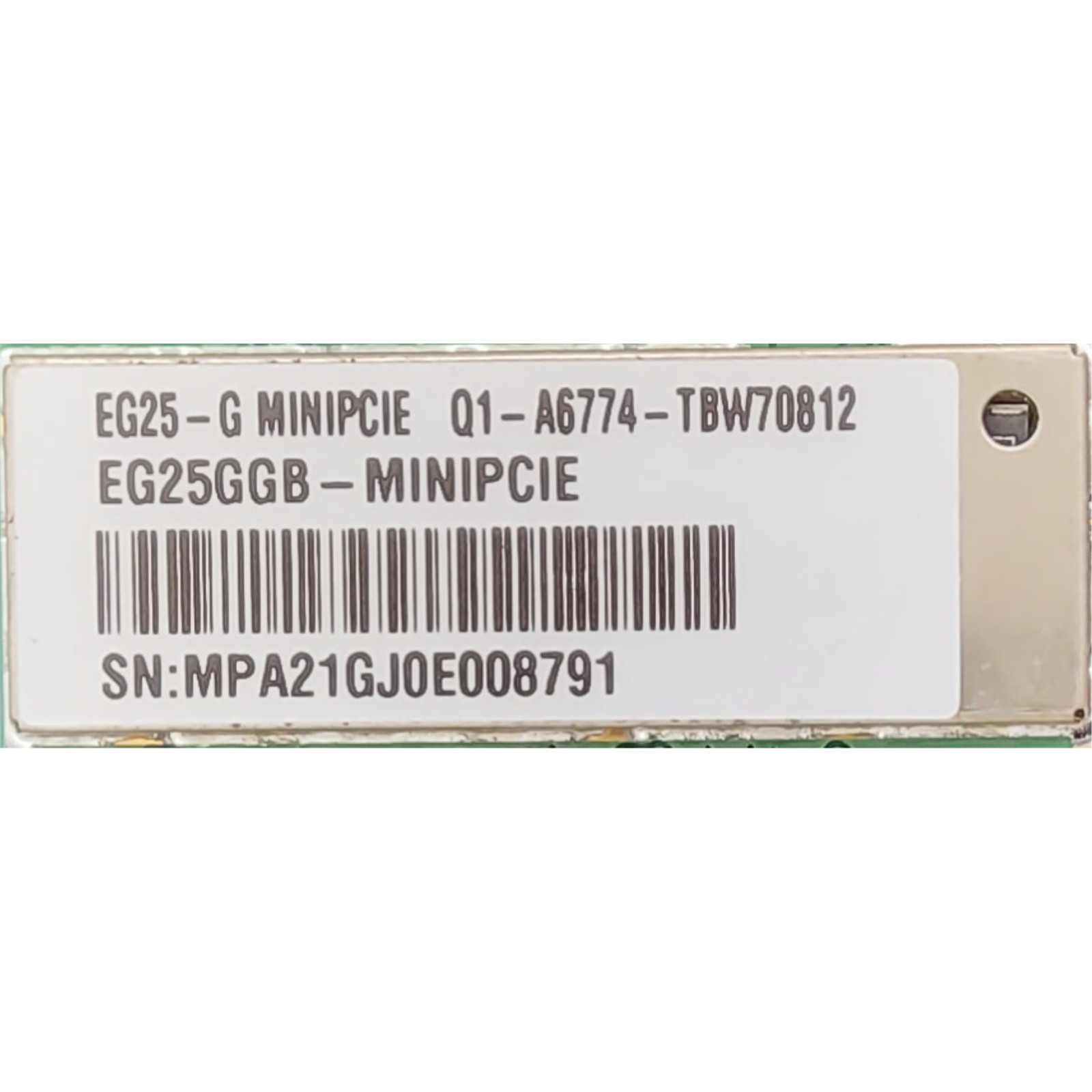 Quectel EG25-G Mini PCIe