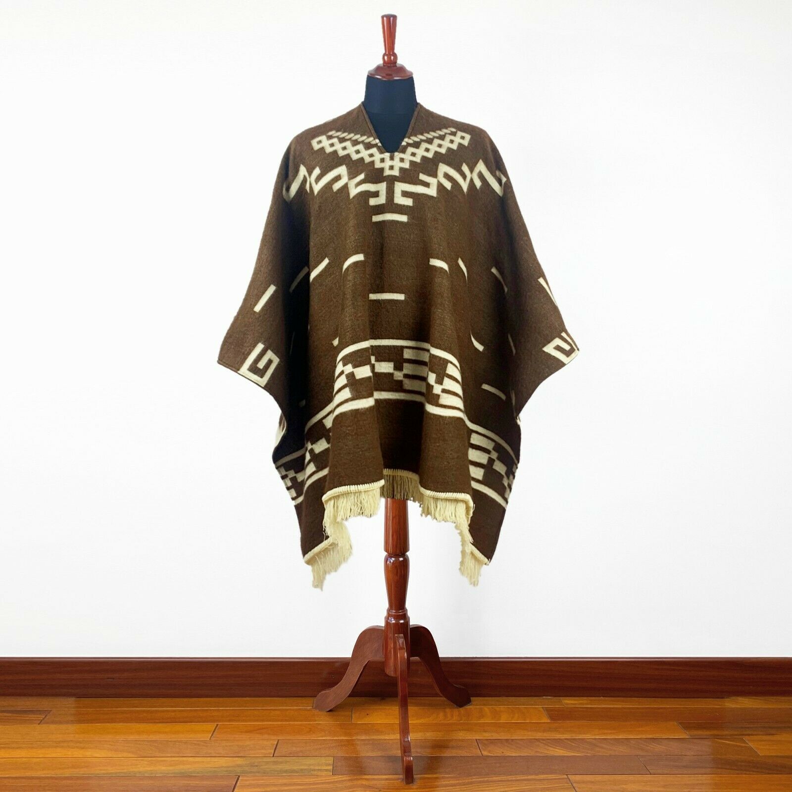 Clint Eastwood Western Cowboy Poncho Serape replica handmade of Alpaca wool