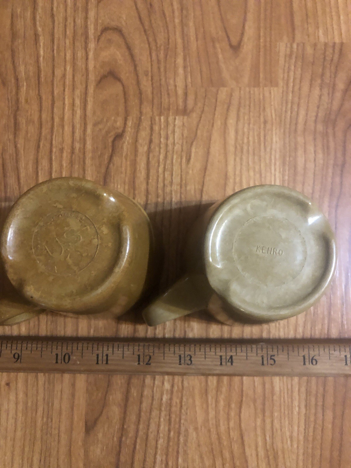 VTG Lot of 2 Halsey US Military Chow Coffee Cup & Kenro Brand Cup