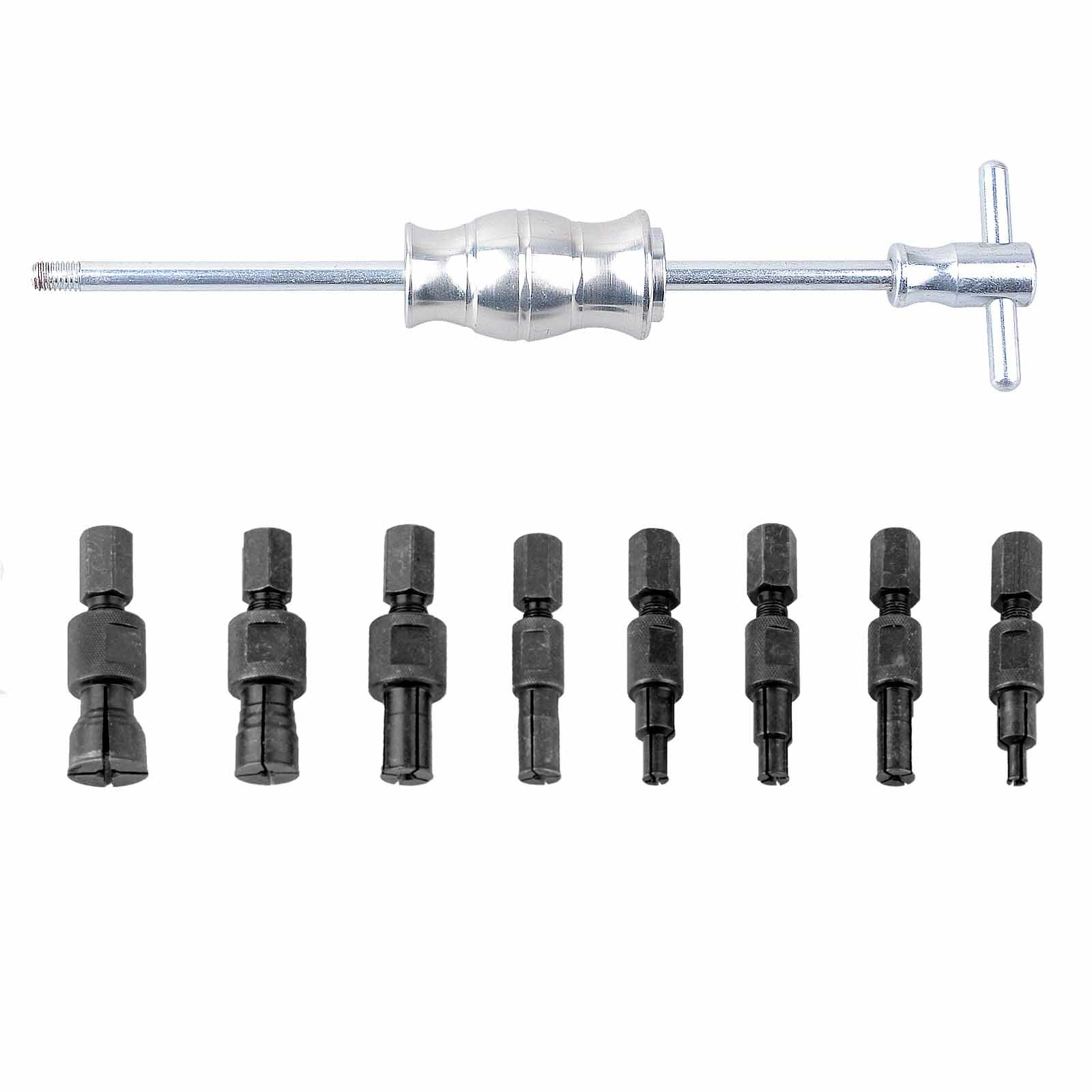 Bore Bearing Extraction Tool Slide Hammer Internal 8-32mm 9pc Blind Hole Hot