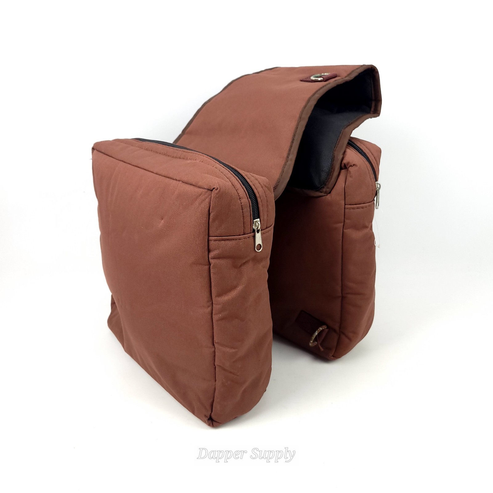 Weaver Nylon Saddle Bag Light Brown