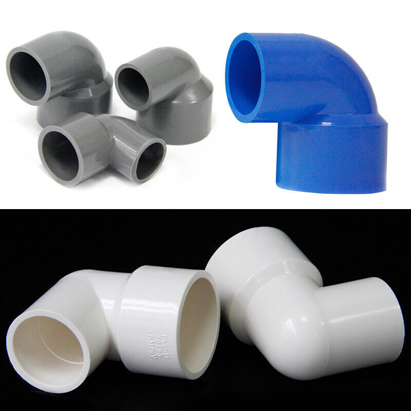 90 Degree Reducing PVC Water Elbow Connector Concentric Reduce Pipe 20mm-110mm