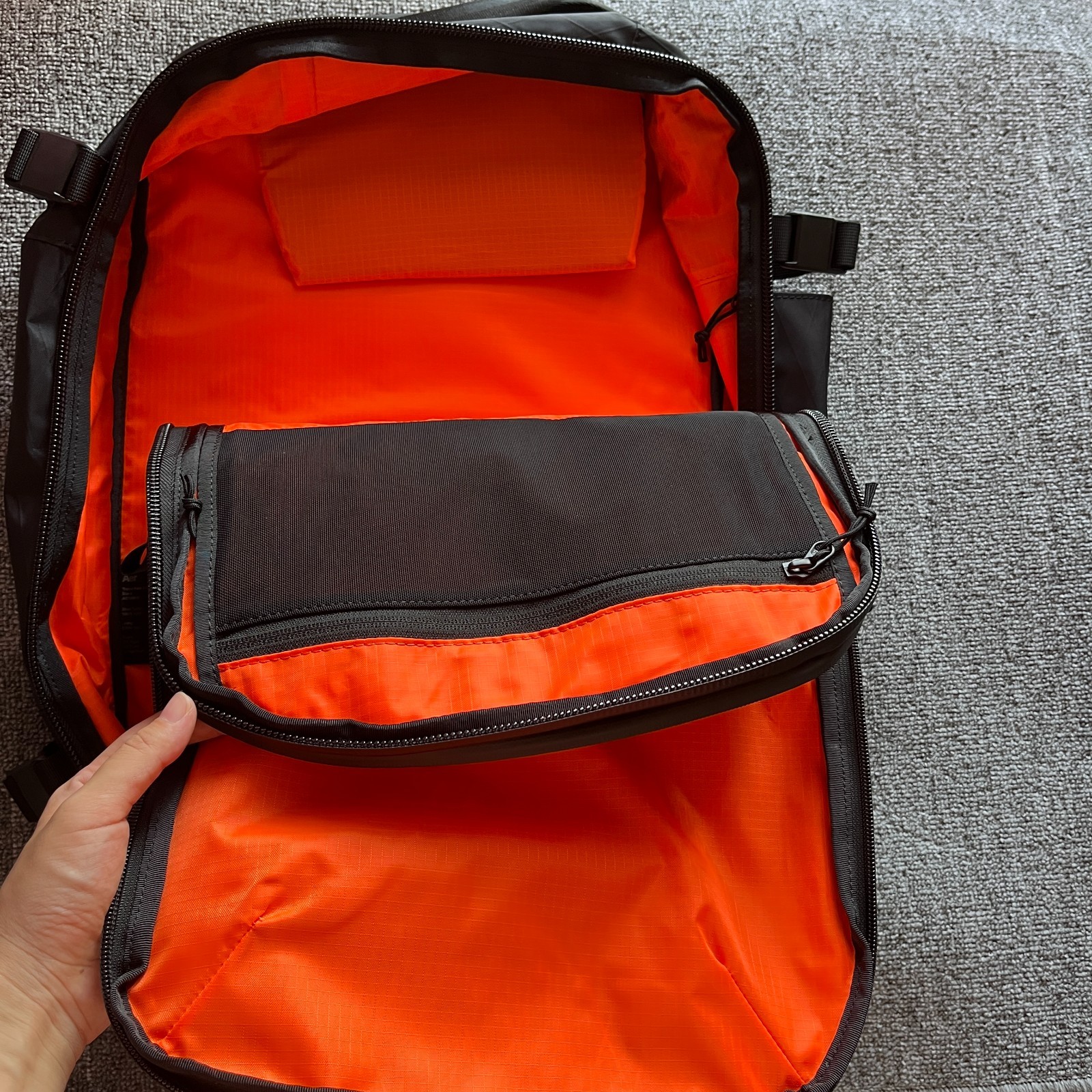 Aer Travel Pack 3 X-Pac Backpack BUNDLE w/ X-Pac Hip Belt | 35L | BNWT - Actual