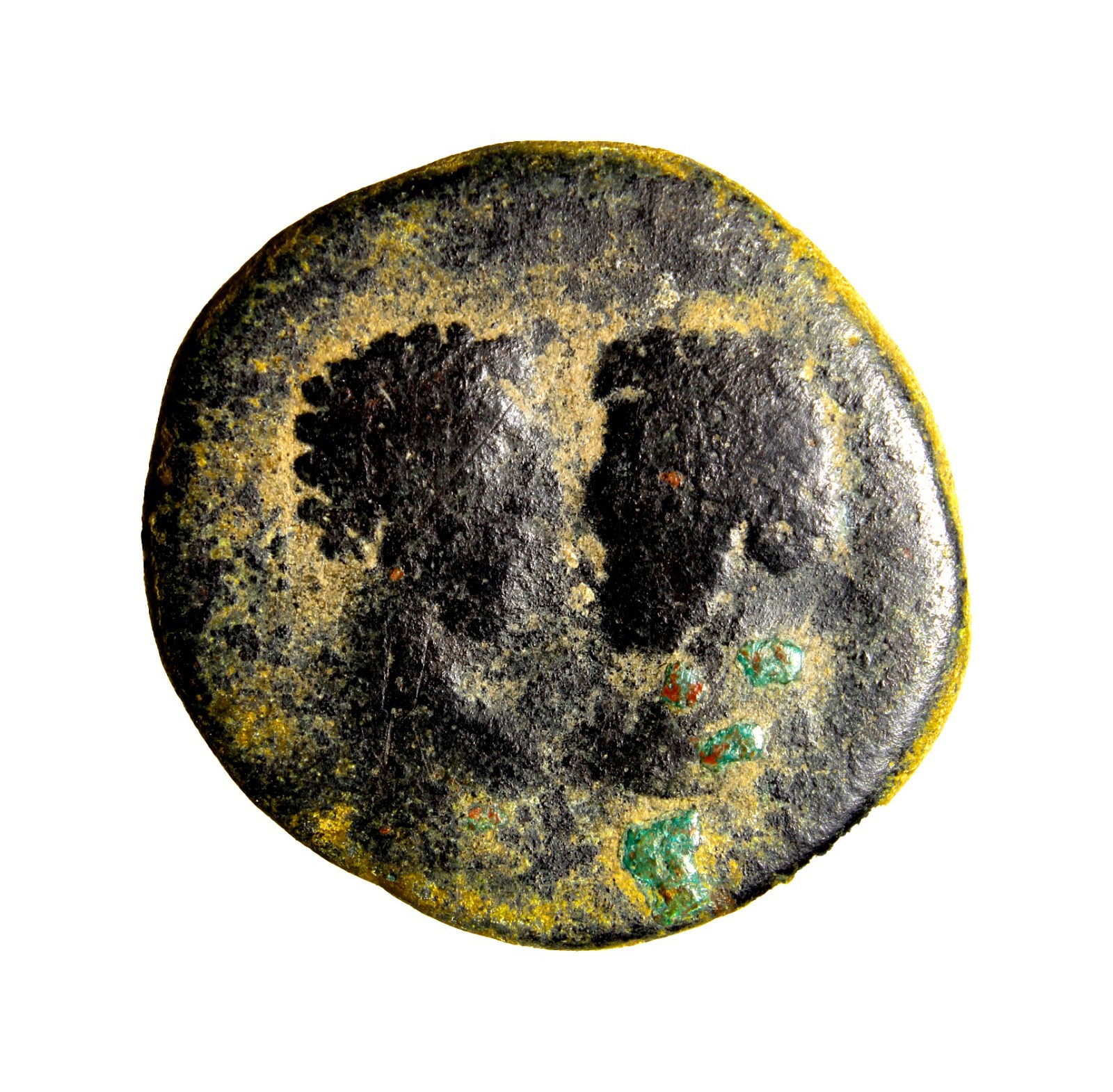 Marcus Aurelius and Lucius Verus. Æ (11.04 g), AD 161-180 Decapolis Petra Arabia