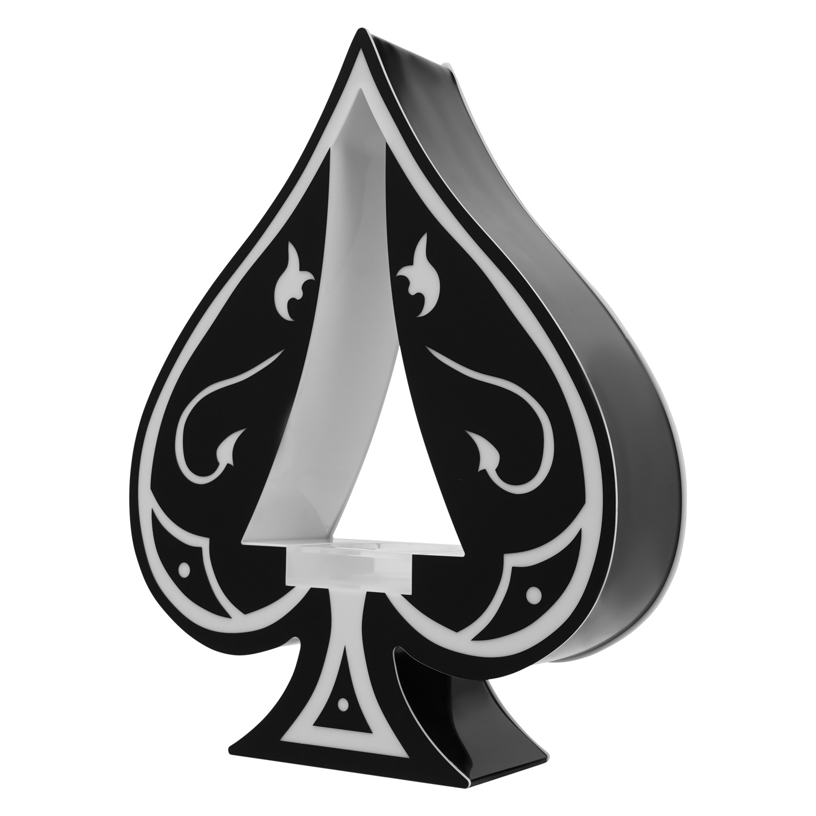 LED Lighted Liquor Bottle Display Ace of Spades Champagne Bar Bottle Stand Shelf