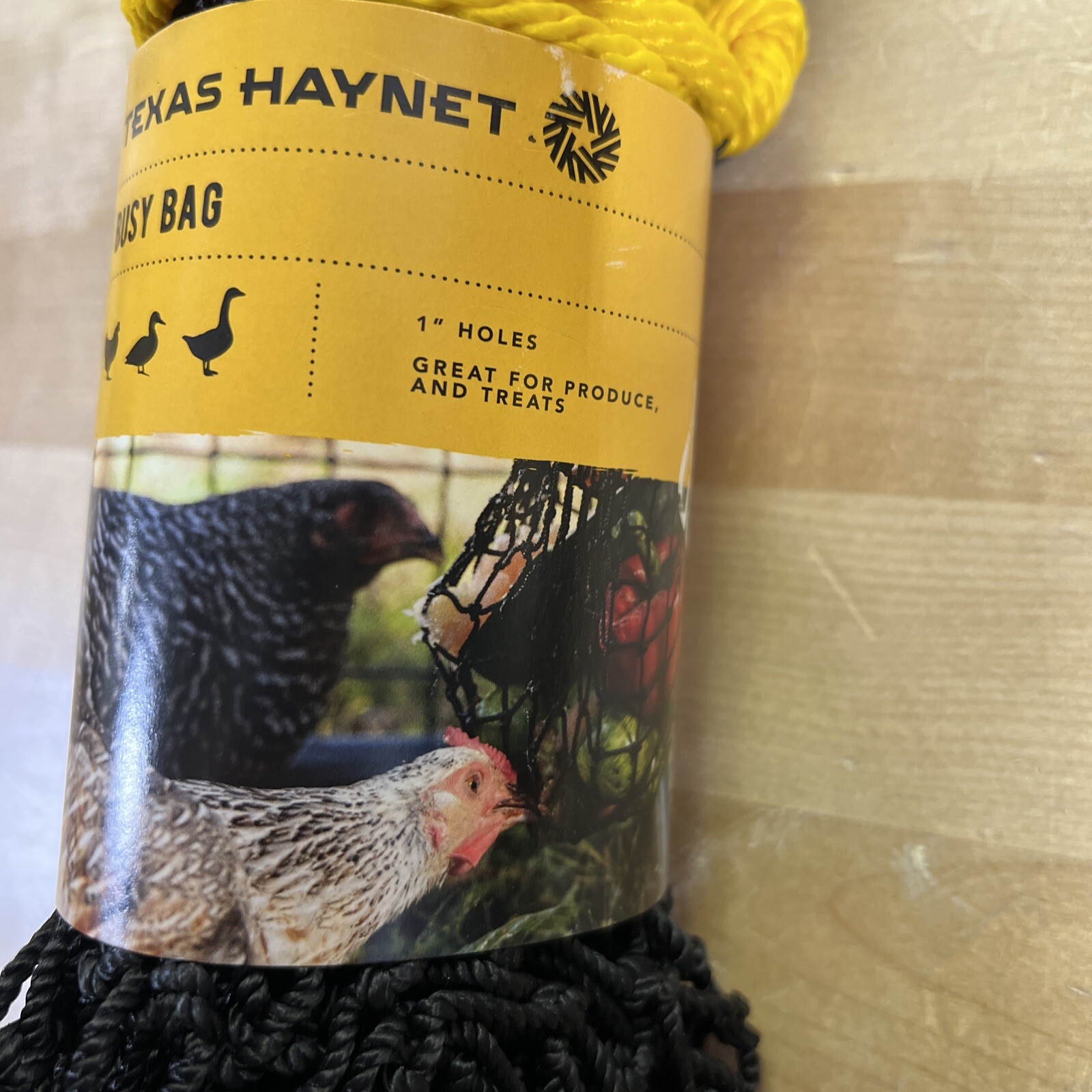 Texas Haynet Busy Bag 1” Holes For Produce/Treats (2 PACK)