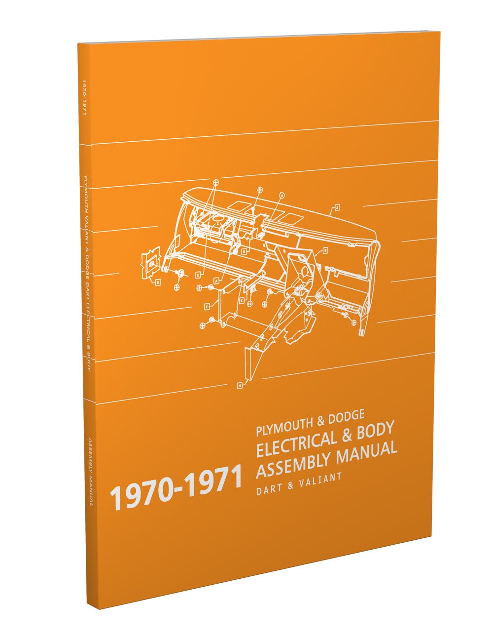 1970-1971 Valiant and Duster Electrical and Body Assembly Manual Plymouth Scamp