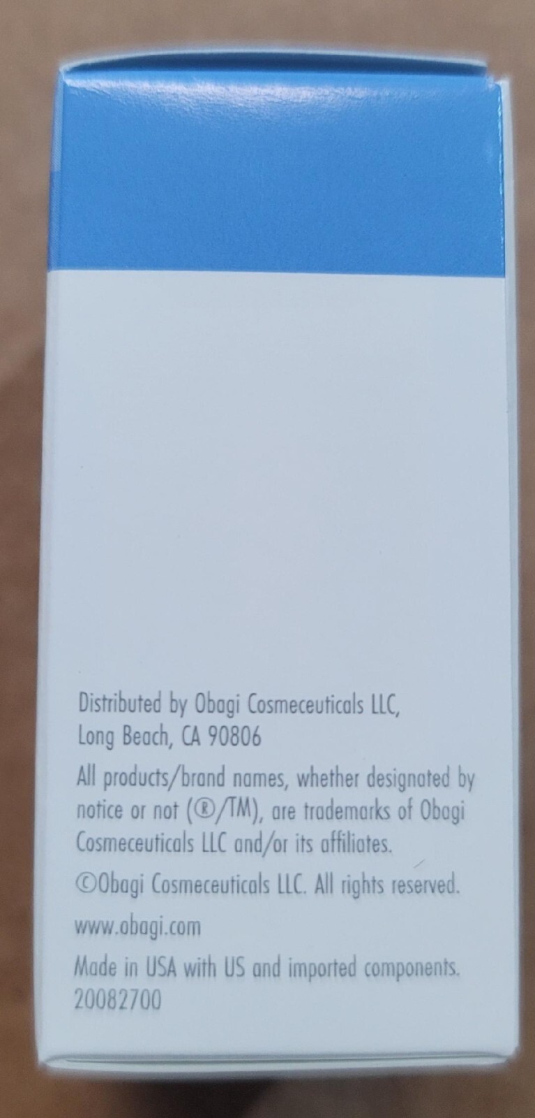 OBAGI Clinical Blue Brilliance Triple Acid Peel 0.27fl.oz. 8ml ONE ONLY