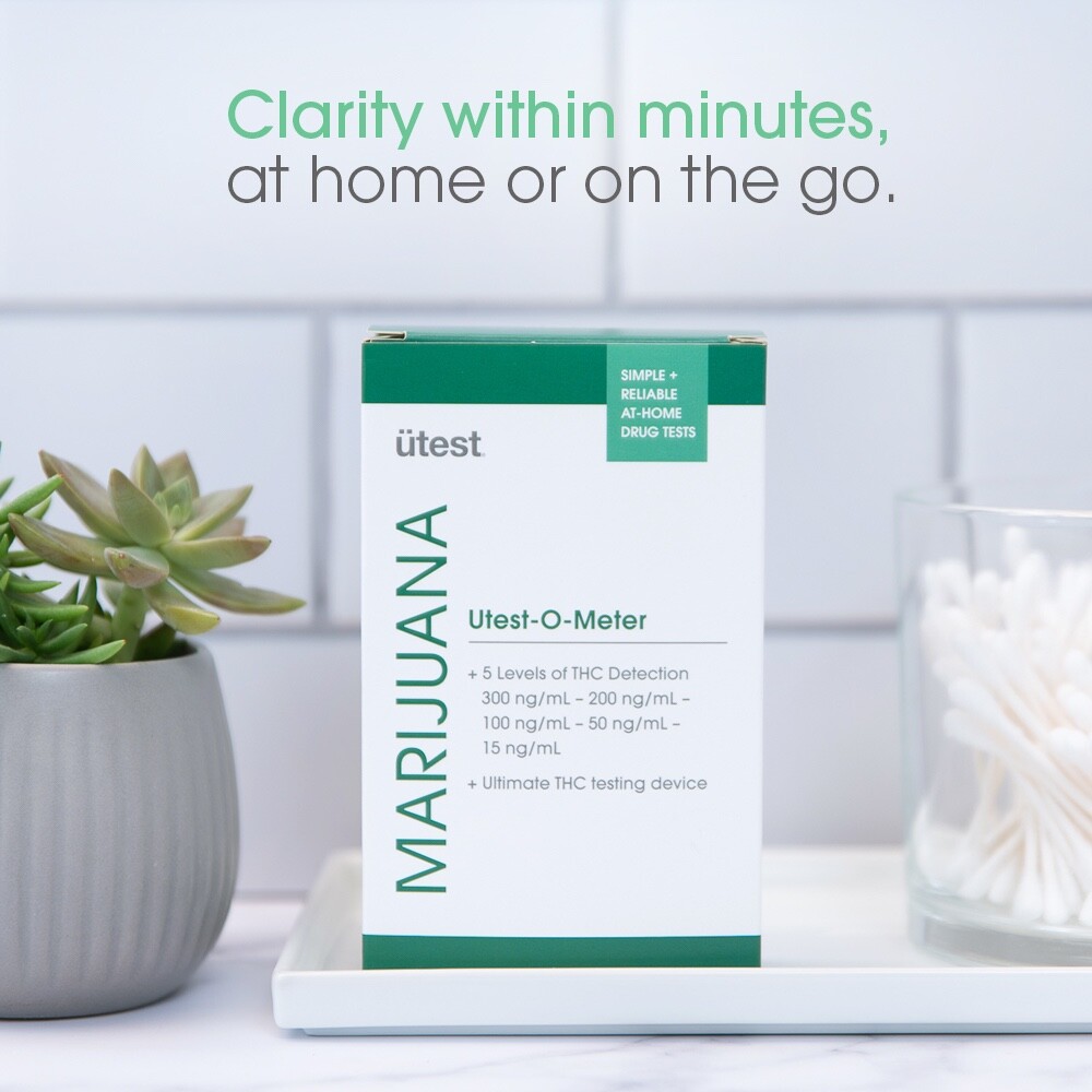 5 Level THC Test (5 Pack) Utest-O-Meter Marijuana Urine Detection Test Kit