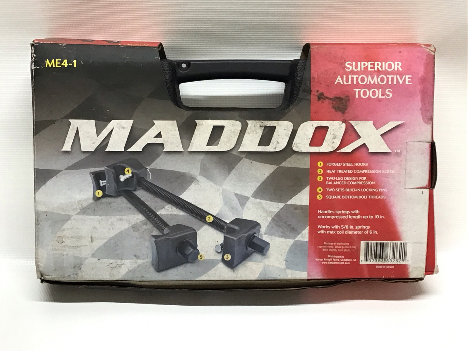 Maddox ME4-1 MacPherson Strut Spring Compressor Set (2 Piece)