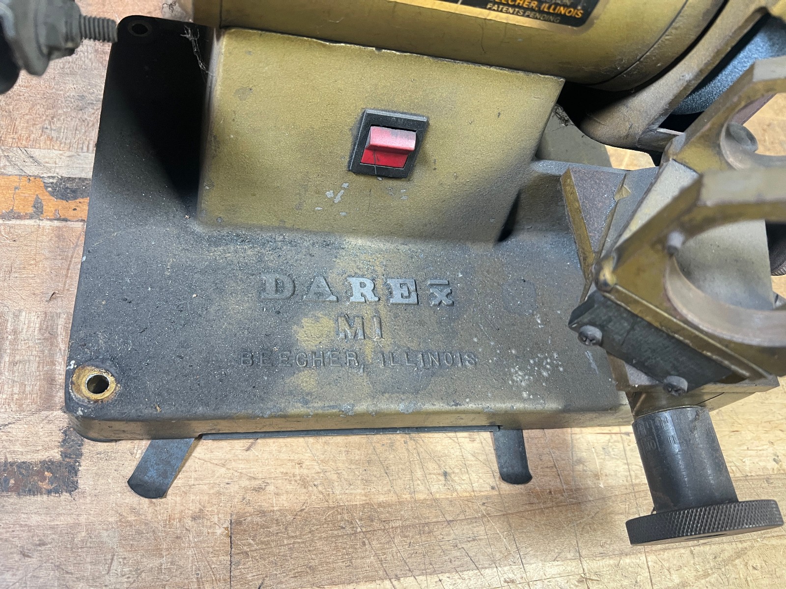 Darex M1 Drill bit sharpener , grinder 2 chucks , works great industrial