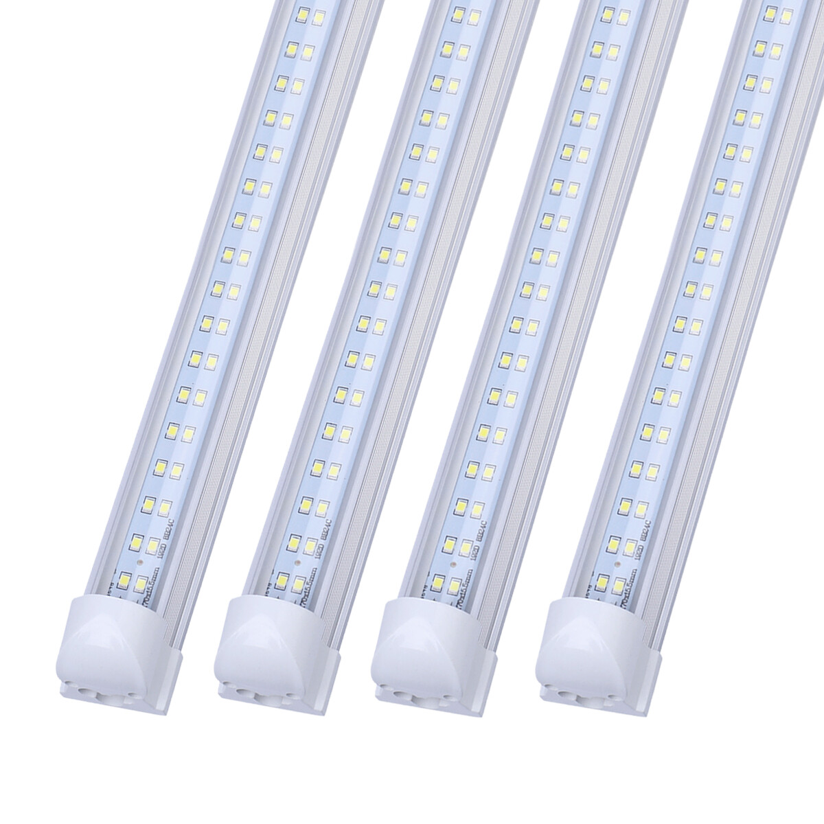 LED Shop Lights Fixture Tube Strip Ceiling Lights 8FT For Garage Workshop 12Pack