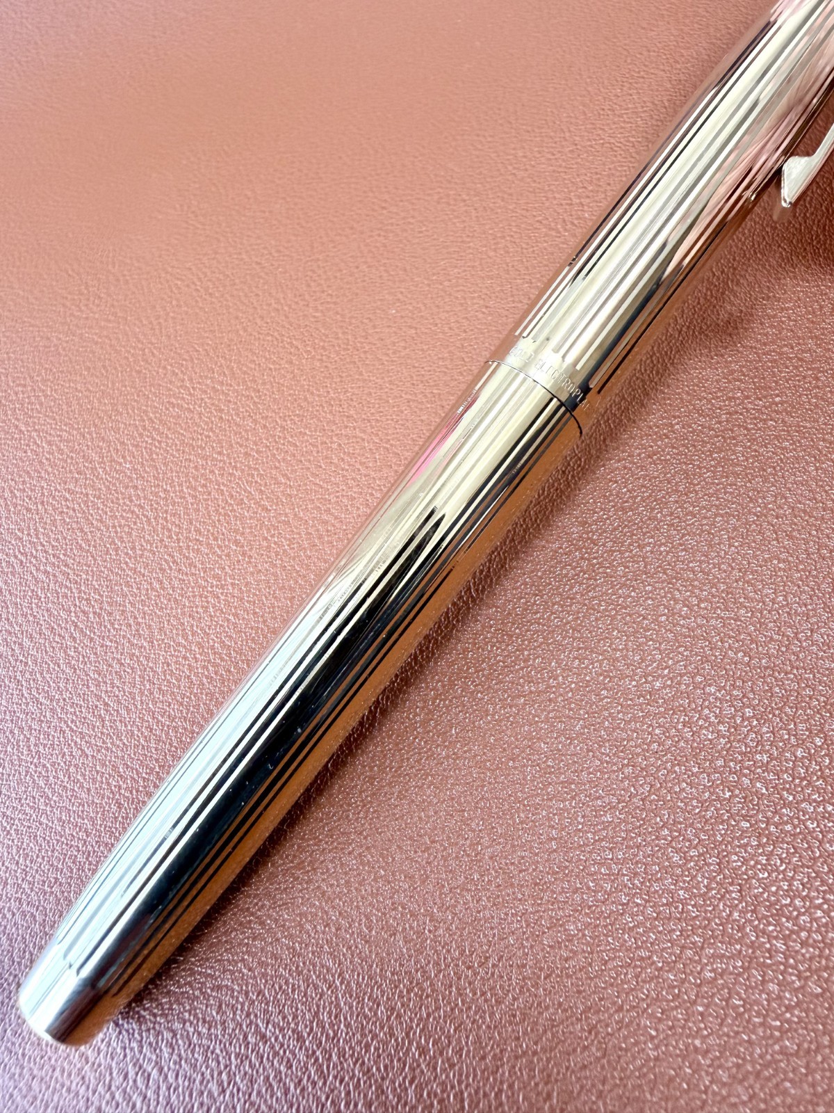 Sheaffer Imperial 440 Gold Electroplated Fountain Pen 14K Inlaid Nib Vintage