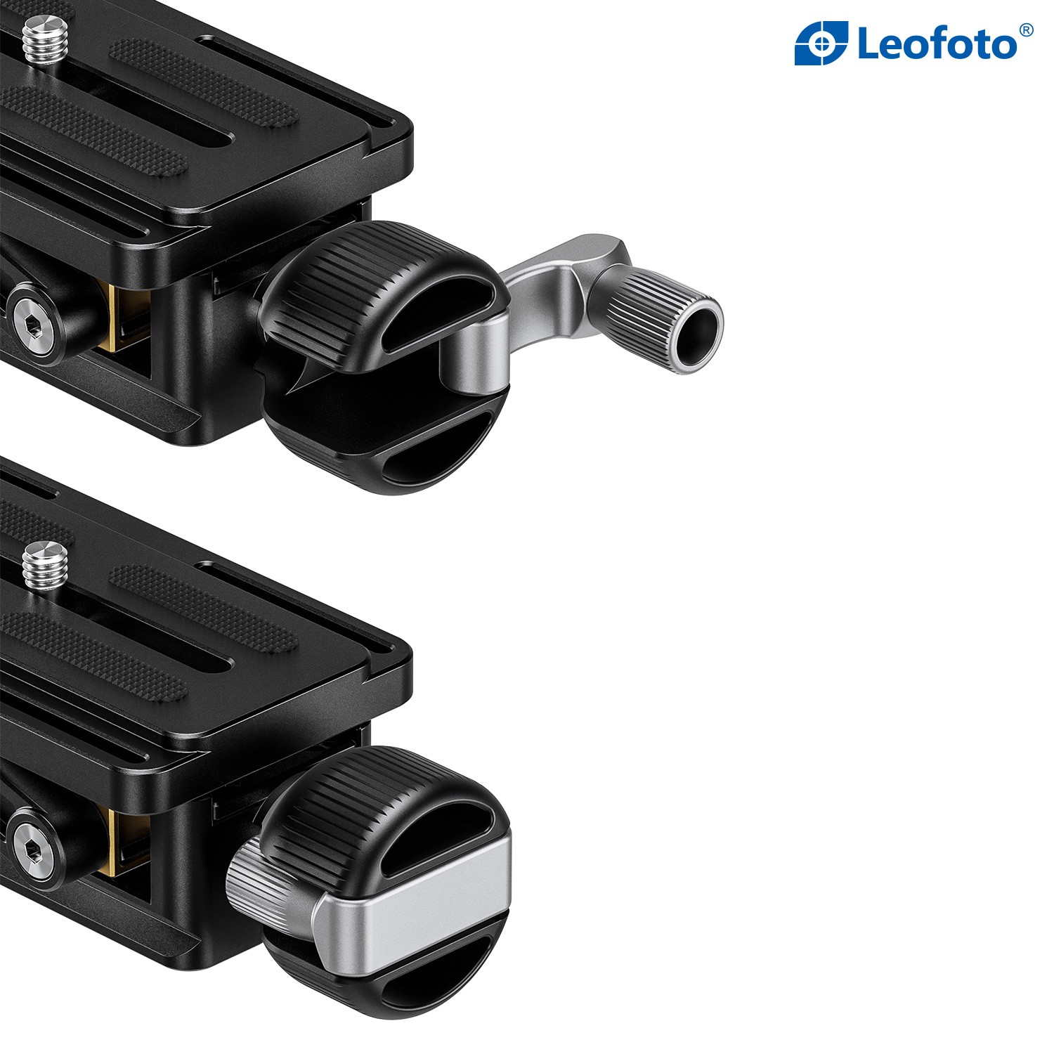 Leofoto BVL-02 Tilt Adapter with Crank Handle-Arca Compatible