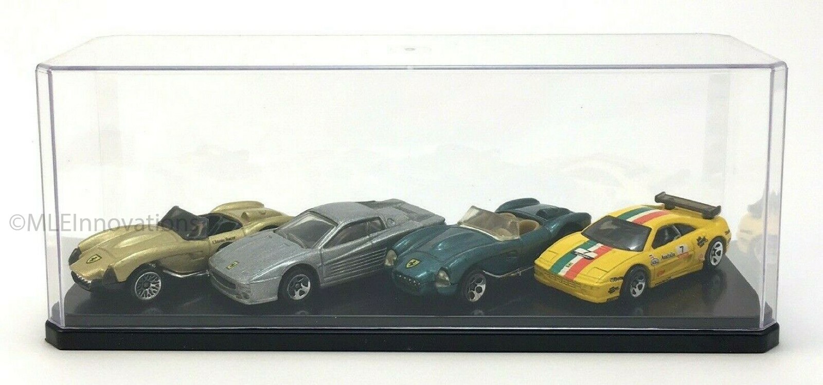 Acrylic Model Toy Display Case Small Clear Plastic Box Dust Proof Wide 8" x 3"