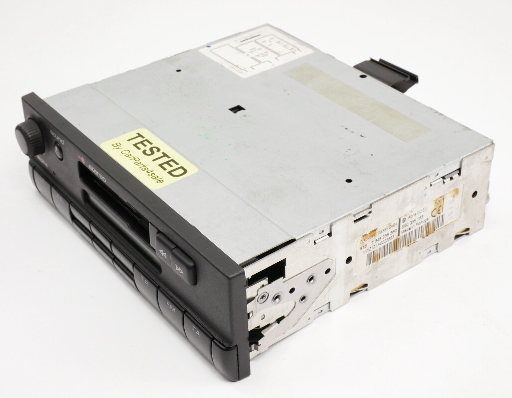 Euro Spec Alpha Radio Head Unit Tape Deck VW Jetta Golf Mk3 Passat B4 Eurovan